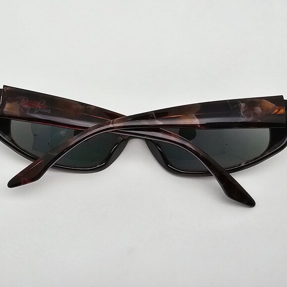 Ray-Ban B&L W1927 XVAR Tortoise Frame G-15 Green Glass Lens Cat Eye Sunglasses main image 6